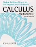 Student Solutions Manual for Calculus Early and Late Transcendentals Multivariable  cover art