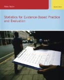 Statistics for Evidence-Based Practice and Evaluation 2nd 2009 9780495602897 Front Cover