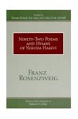 Ninety-Two Poems and Hymns of Yehuda Halevi 2000 9780791443897 Front Cover