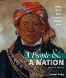 People and a Nation A History of the United States - To 1877 9th 2011 9780495915898 Front Cover
