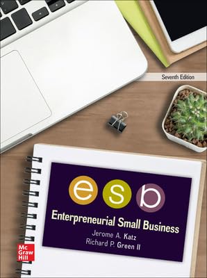 Loose Leaf for Entrepreneurial Small Business 7th 9781265758899 Front Cover