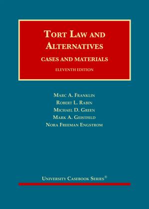     TORT LAW+ALTERNATIVES:CS.+MTRLS.  9781647084899 Front Cover