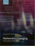 Mathematics Emerging A Sourcebook 1540 - 1900 cover art