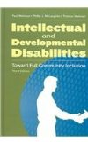 Intellectual and Developmental Disabilities Toward Full Community Inclusion cover art