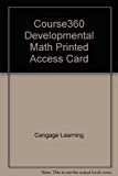 Course360 Developmental Math Printed Access Card 2nd 2010 9781111861902 Front Cover