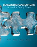 Managing Operations Across the Supply Chain with Student DVD  9780077426903 Front Cover