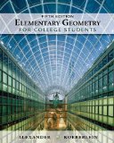 Elementary Geometry for College Students 5th 2010 9781439047903 Front Cover