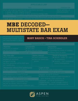 MBE Decoded  9781543830903 Front Cover