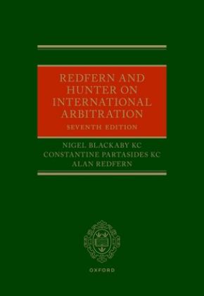 Redfern and Hunter on International Arbitration 7th 9780192869906 Front Cover