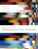 Introduction to Statistics and Data Analysis 4th 2011 9780840054906 Front Cover