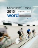 Microsoft Office Word 2013 Complete: in Practice  cover art