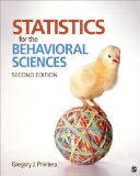 Statistics for the Behavioral Sciences  cover art