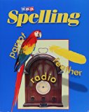 SRA Spelling, Student Edition (softcover), Grade 5  9780075722908 Front Cover