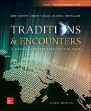 Traditions &amp; Encounters Volume 1 from the Beginning To 1500  cover art