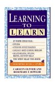 Learning to Learn  9780684809908 Front Cover