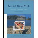 Keeping Things Whole : Readings in Environmental Science cover art