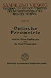 Optische Pyrometrie 1938 9783663008910 Front Cover