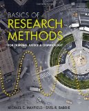 Basics of Research Methods for Criminal Justice and Criminology 3rd 2011 9781111346911 Front Cover