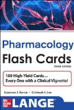 Lange Pharmacology Flash Cards, Third Edition  cover art