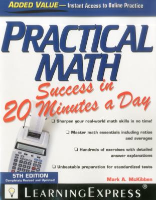 Practical Math Success in 20 Minutes a Day  cover art