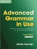 Advanced Grammar in Use with Answers 2nd 9780521532914 Front Cover