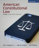 American Constitutional Law: Sources of Power and Restraint