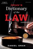 Oran's Dictionary of the Law 4th 2007 Revised  9781418080914 Front Cover
