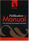 Publication Manual of the American Psychological Association 5th 2001 9781557987914 Front Cover