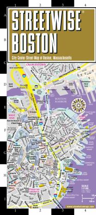 Streetwise Boston Map 2018 9782067229914 Front Cover