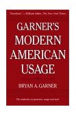 Garner's Modern American Usage 2nd 9780195161915 Front Cover