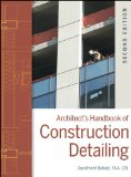 Architect's Handbook of Construction Detailing 2nd 9780470381915 Front Cover