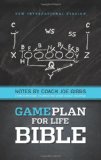 Niv Game Plan for Life Bible Notes by Joe Gibbs 2012 9780310949916 Front Cover