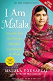 I Am Malala How One Girl Stood up for Education and Changed the World (Young Readers Edition)  9780316327916 Front Cover