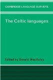 Celtic Languages 2008 9780521088916 Front Cover