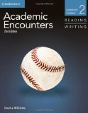 Academic Encounters Level 2: American Studies Reading Writing