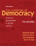 Challenge of Democracy Essentials American Government in Global Politics cover art