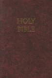 New American Revised Bible: School & Church Edition, Red/Burgundy Marbled cover art
