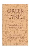 Greek Lyric An Anthology in Translation cover art