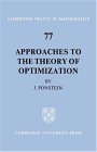Approaches to the Theory of Optimization 2004 9780521604918 Front Cover