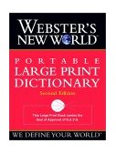 Webster's New World Portable Large Print Dictionary, Second Edition  cover art