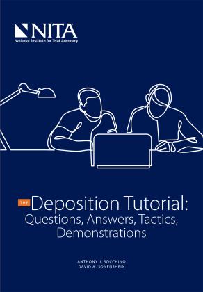 The Deposition Tutorial:  9781601567918 Front Cover