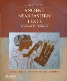 Reader of Ancient near Eastern Texts Sources for the Study of the Old Testament