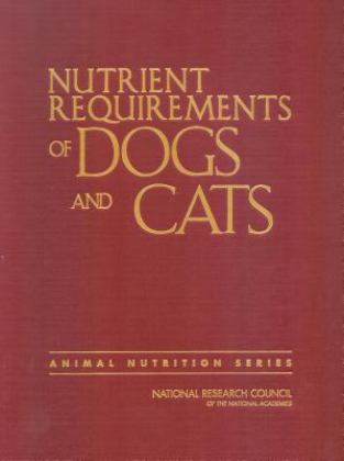 Nutrient Requirements of Dogs and Cats  9780309488921 Front Cover