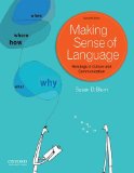 Making Sense of Language Readings in Culture and Communication 2nd 9780199840922 Front Cover