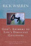 God's Answers to Life's Difficult Questions Study Guide 2009 9780310326922 Front Cover