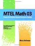 MTEL Math 03 Prepare for the New General Curriculum Subtest cover art