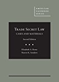 Cases and Materials on Trade Secret Law 2nd 9781634605922 Front Cover