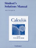 Student Solutions Manual for Calculus for Biology and Medicine  cover art