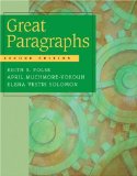 Great Paragraphs An Introduction to Writing Paragraphs 2nd 9780618271924 Front Cover