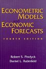 Econometric Models and Economic Forecasts 4th 9780079132925 Front Cover
